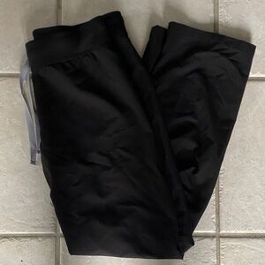 FIGS Black Scrub Bootcut Pants